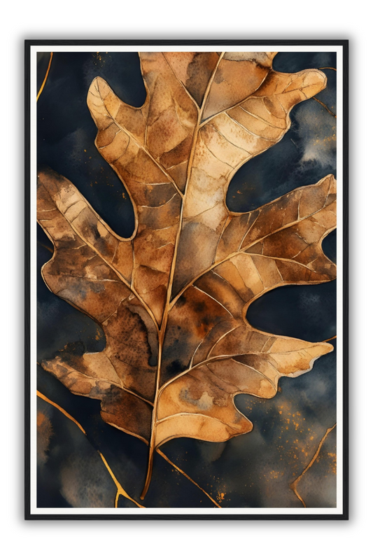 The Oak Leaf | Framed Art Print